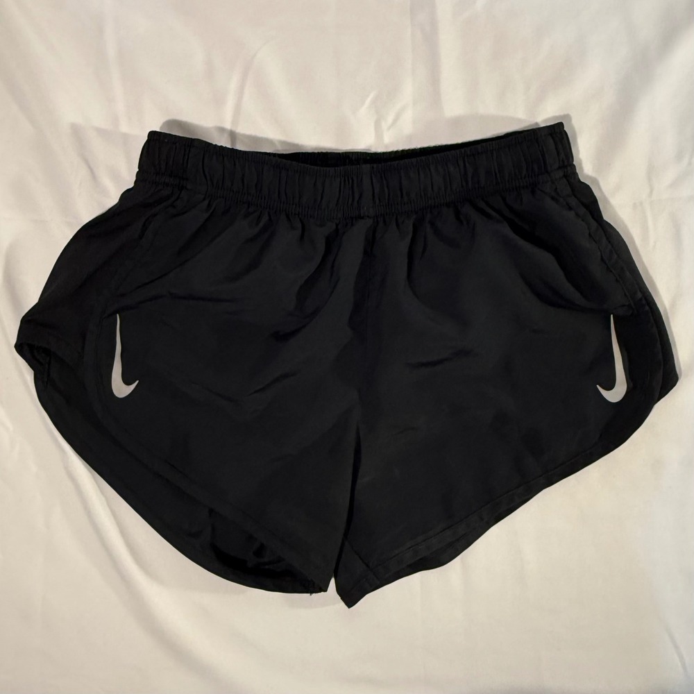 Nike Dri-FIT Women Black Running Shorts Small Athletic Activewear Workout